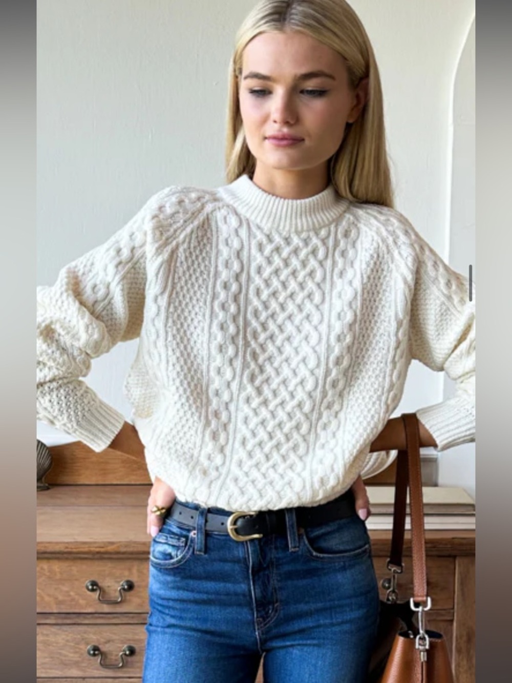 Emerson Fry FISHERMAN SWEATER - XS